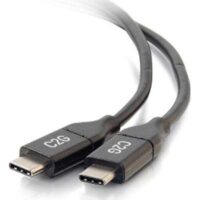 28828 C2G 3ft USB-C to C 2.0 Male to Male Cable