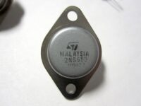 MOTOROLA 2N6050 Transistor Darlington PNP 60V 12A 3-Pin(2+Tab)