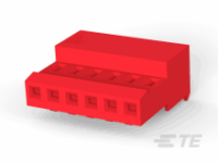 AMP 3-640440-6 Connector RECEPT 6 Position 22AWG MTA100 - Image 2
