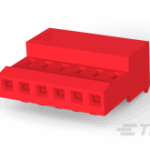 AMP 3-640440-6 Connector RECEPT 6 Position 22AWG MTA100