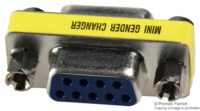 30-9530 Cinch D-Sub Mini Gender Changer DB9 F to F - Image 2