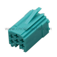 30220317 Delphi Green 6 pin female VW auto connector