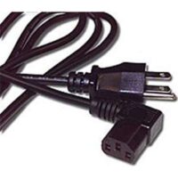 03152 C2G 6ft Universal Right Angle Power Cord - Image 2