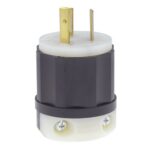2331 Leviton Plug 20A 277V Locking Grounding