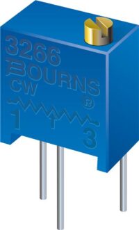 3266W-1-501 BOURNS Resistor 500Ohms 10% 1/4W Axial - Image 2