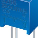 3266W-1-501 BOURNS Resistor 500Ohms 10% 1/4W Axial