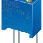 3266X-1-103LF Bourns Trimmer Resistor 10Kohms 10% Through Hole