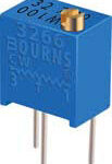 3266X-1-501LF Bourns Cermet Trimmer Resistor 500 Ohms PC Pins