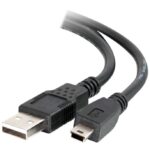 27005 C2G 2m USB 2.0 A to Mini-B Cable