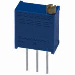 BOURNS 3296W-1-102 Resistor Trimmer 1Kohms Sealed 3/8" SQ PC Pins