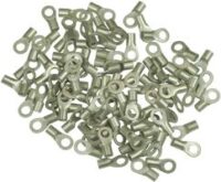 TE CONNECTIVITY / AMP 33461 Ring Terminal Connector 1/4 Stud Circular 8 AWG Crimp - Image 2