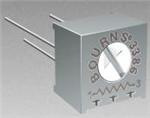 3386H-1-503 Bourns Trimmer Resistor 3/8"SQ 50KOHMS 10% 0.5W - Through Hole