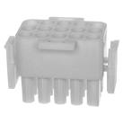 AMP 350736-1 Connector Housing PL 15 Position 6.35mm Straight