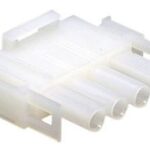 AMP 350779-1 Rectangular Housing Connector 4 Position Plug 94V-0 UNI-MATE