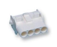 AMP 350780-1 N-LOK 4 WAY CONNECTOR HOUSING RCP 4 POS 6.35MM ST - Image 2