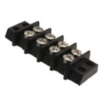 Cinch Connectivity Solutions 4-140 Connecto Barrier Strip 8 POS 9.53mm Screw ST Panel Mount 15A