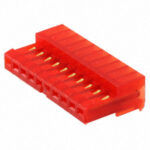 4-641190-0 TE CONNECTIVITY Rectangular Receptacle Connector IDC 10 Position Gold 22 AWG