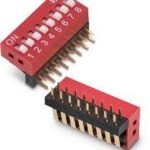 418217270908A Wurth Dip Switch 25mA 24VDC SPST 8 Position Through Hole