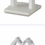 4271 Heyco Natural CH RA-72 Adhesive Back Mount HEYClip? Cable Holder