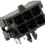 43045-0600 Molex Connector 6POS 3MM RT ANG TIN