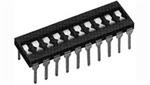 435704-4 TE Connectivity / AMP DIP Switches / SIP Switches 4P
