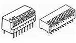 AMP/TYCO 435802-9 Switch DIP SPST 8 Piano PC Pins