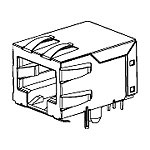 44050-0003 Molex Connector RJ-45 8 Terminal 1 Port Cat 5