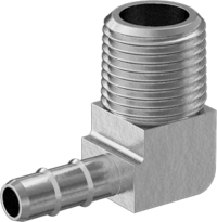 44555K147 Brass Low-Pressure Barbed Tube Fitting