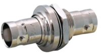 Amphenol 4525 BNC to BNC Bulkhead RF Connector with Gasket - Image 2