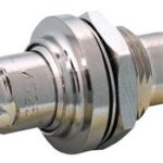 Amphenol 4525 BNC to BNC Bulkhead RF Connector with Gasket