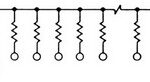 Bourns  4605X-101-103 Resistor Network 10K Ohms 2% 0.63W 5Pin Bussed