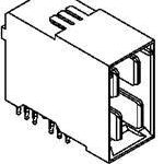 46081-2010 Molex Power to the Board MultiPath 4 Blade RA Plug