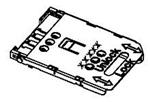47388-2001 Molex Memory Card Connectors 2.54MM SIM 06P