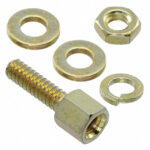 4750-4 RAF Electronic Hardware  Jackscrew Socket 4-40 Socket, 4-40 Screw