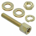 4750-7 RAF Electronic Hardware  Jackscrew Socket 4-40 Socket, 4-40 Screw