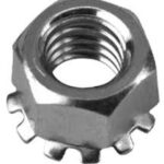 4CNKES 4-40 KEPS NUT #4-40 Stainless Steel