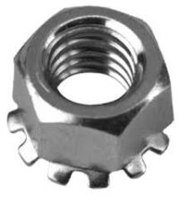 4CNKES 4-40 KEPS NUT #4-40 Stainless Steel