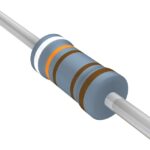PHILIPS 5063JD2611F Metal Film Resistor 2.61k Ohms 1/4W 1% Axial