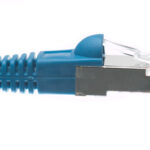 510-01 BL Showmecables 1 FT Cat5e Shielded Patch Cable