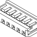 Molex 510650300 Polyester Wire Housing 3 Position 1 Row