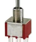 100DP3T1B1M2QEH E-Switch Toggle Switch 125VAC 5A PC Pin