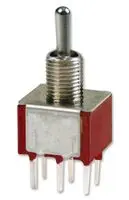 100DP3T1B1M2QEH E-Switch Toggle Switch 125VAC 5A PC Pin 100DP3T1B1M2QEH E-Switch Toggle Switch 125VAC 5A PC Pin