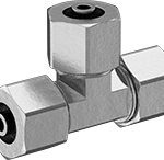 51875K32 Brass Compression Tube Fitting
