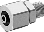 51875K65 Brass Compression Tube Fitting