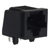 TE Connectivity / AMP 520252-4 Modular RJ45 Jack CAT3 8 Position Single Port Through Hole - Image 2