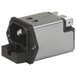 5220.0843.1 Schurter IEC Appliance Inlet C14 with Filter