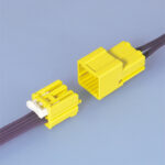 54550415 Aptiv / Delphi Connector Automotive 4 Way Yellow