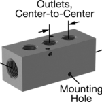 5469K111 Anodized Aluminum Right-Angle Flow Manifold Trusted Distributor 5469K111 Anodized Aluminum Right-Angle Flow Manifold