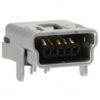 54819-0519 Molex Connector Mini USB Type B F 5 POS 1.6mm Solder RA Thru-Hole 5 Terminal 1 Port Tray - Image 2