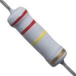 Resistor 54R124 Metal Oxide 120k Ohms 1W 5% Axial